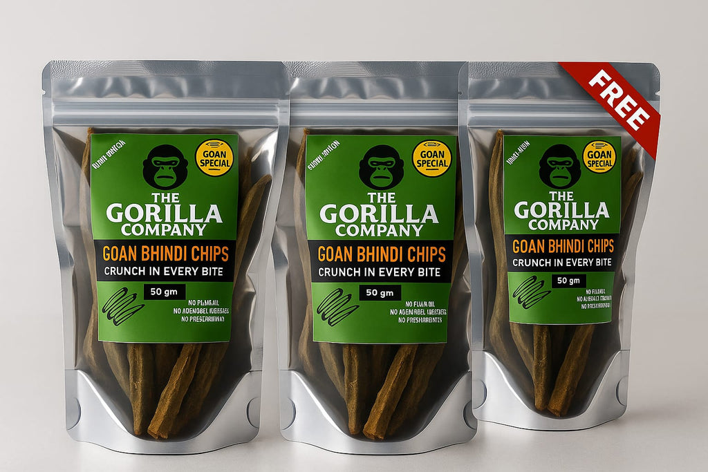 GORILLA OKRA CHIPS (BUY 2 GET 1 FREE)