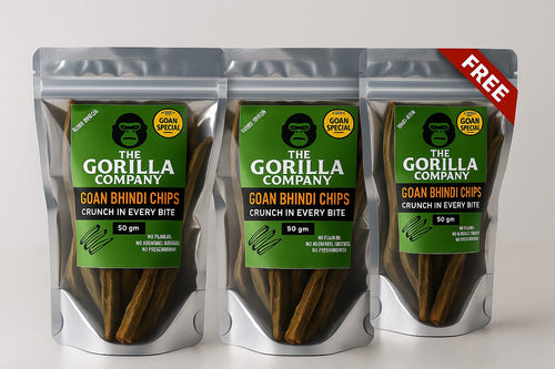 GORILLA OKRA CHIPS (BUY 2 GET 1 FREE)
